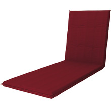 Auflage für Liege Doppler Star 195 x 58 cm rot