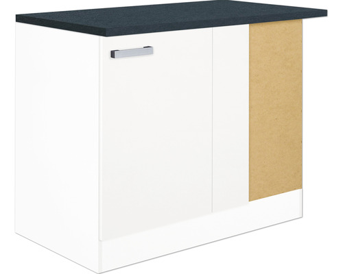 Unterschrank mit Tür und Arbeitsplatte