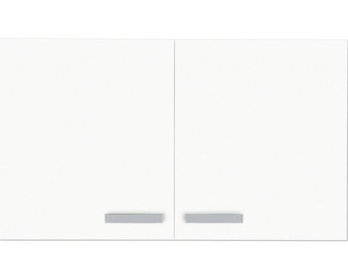 Hängeschrank Optifit Salo O106-7+ weiß 100x57,60x34,60 cm mit Drehtür