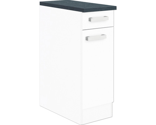 Unterschrank mit zwei Schubladen und Arbeitsplatte