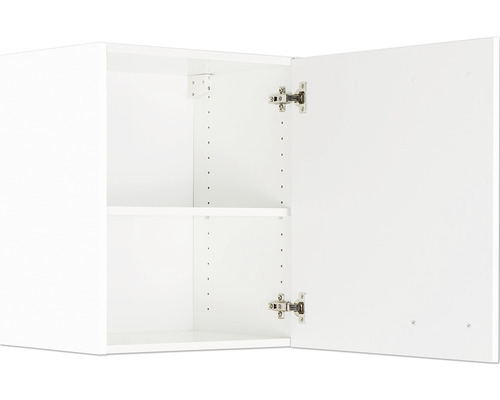 Hängeschrank Optifit Salo O606-7+ weiß 60x57,60x34,60 cm mit Drehtür