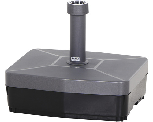 Schirmständer 45 kg eckig Siena Garden anthrazit Schirmständer für Sonnenschirme