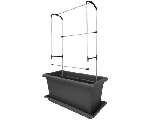 Pflanzkasten mit Rankhilfe