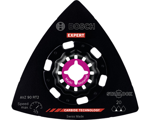 Bosch Starlock Schleifplatte Multi Material AVZ90RT2