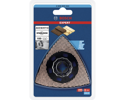 Bosch Expert AVZ 90 RT10 Schleifplatte im Blisterpack
