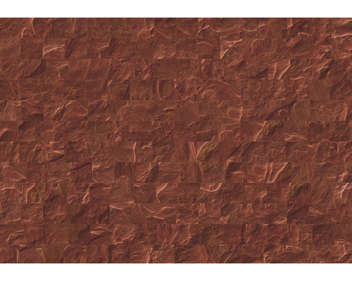 Fototapete Vlies INX8-078 Ink Red Slate Tiles 8-tlg. 400 x 280 cm