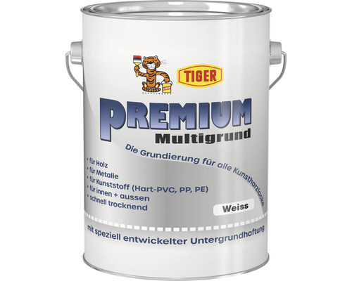 Tiger Premium Multigrund weiß 2,5 l
