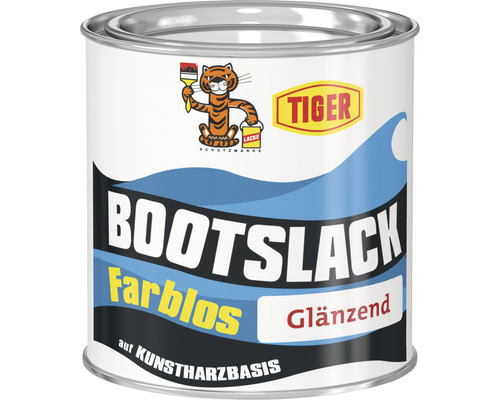 Tiger Bootslack glänzend farblos 375 ml