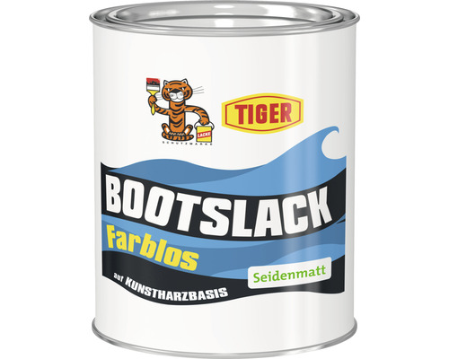 Tiger Bootslack seidenmatt farblos 750 ml