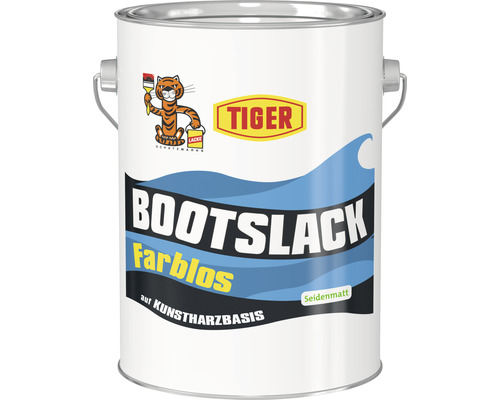 Tiger Bootslack seidenmatt farblos 2,5 l