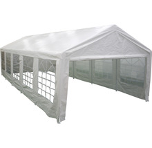 Gartenpavillon Siena Garden 4x10 m weiß