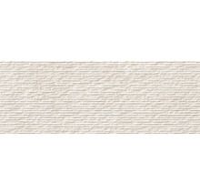 Steingut Dekorfliese Grunge 32x90 cm beige matt rektifiziert