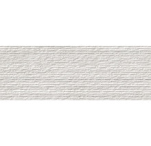 Steingut Dekorfliese Grunge 32x90 cm grau matt rektifiziert