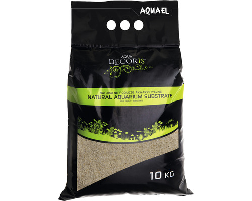 Aquariensand AQUAEL Aqua Decoris Quarzsand 0,4-1,2 mm 10 kg Aquael Aqua Decoris natürliches Aquariumsubstrat, 10 Kilogramm