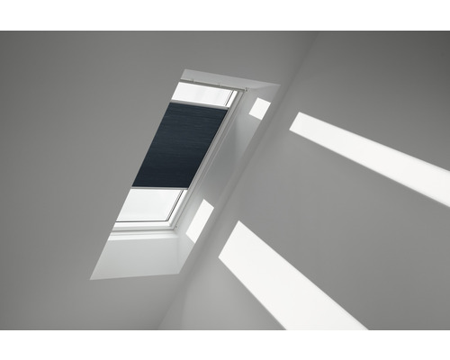 Velux Wabenplissee schiefergrau uni manuell FHC 104 1164S