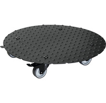 Pflanzenroller WagnerSystem Ø 38 cm H 7,5 cm Metall schwarz