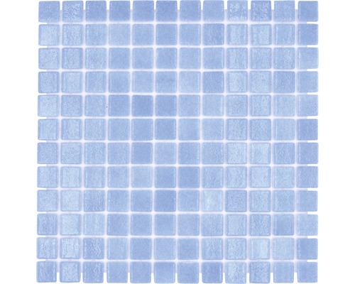 Glasmosaik VP110PUR 31,6x31,6 cm für Poolbau blau