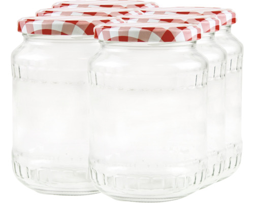 Einmachgläser 680 Ml Mit Deckel – Breite Öffnung, Luftdicht, Für Marmelade & Mehr