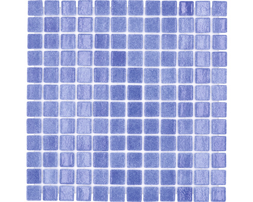Glasmosaik VP508PUR 31,6x31,6 cm für Poolbau blau