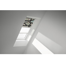 VELUX Vorteils-Set Verdunkelungsrollo Kids Straßen und Faltstore Plissee weiß manuell Rahmen aluminium DFD UK08 4655S