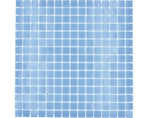 Glasmosaik GM A 31P 32,7x30,5 cm für Poolbau blau