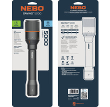 LED Taschenlampe NEBO DAVINCI™ 5000 IP67 schwarz-thumb-1
