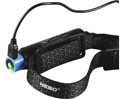 Stirnlampe mit Ladekabel