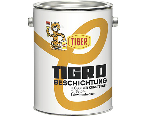 Tiger Tigro Beschichtung flüssiger Kunststoff RAL 7004 seidenmatt mittelgrau 2,5 L Tiger Tigro Beschichtung flüssiger Kunststoff RAL 7004 seidenmatt mittelgrau 2,5 L