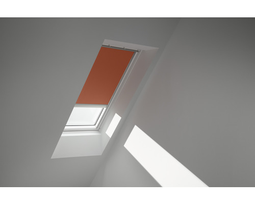 Velux Verdunkelungsrollo elektrisch orange uni DML C02 4564SWL