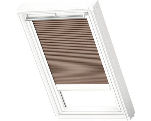 Velux Plissee-Faltstore solarbetrieben muscat uni FSC C02 1165S