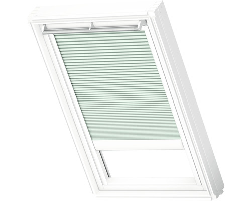 Velux Wabenplissee-Faltstore elektrisch blassgrün uni FMC C02 1168SWL