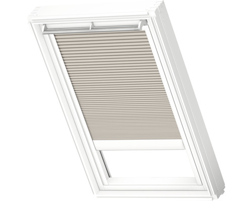 Velux Wabenplissee-Faltstore elektrisch cremegrau uni FMC C02 1171SWL