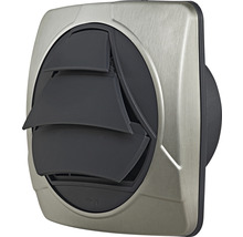 Lüftungsgitter aus Metall mit Lamellen