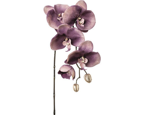 Kunstblume Schmetterlings-Orchidee Höhe: 66 cm lila