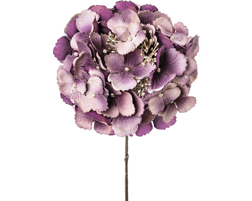Kunstblume Hortensie Höhe: 61 cm lila