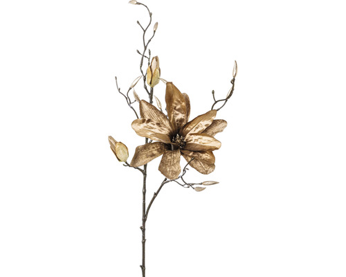 Kunstblume Magnolie Höhe: 86 cm braun
