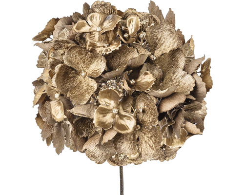 Kunstblume Hortensie Höhe: 61 cm braun