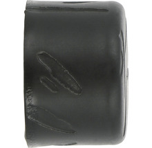Endkappe gehämmert für Loft Black Line schwarz Ø 28 mm 2 Stk.