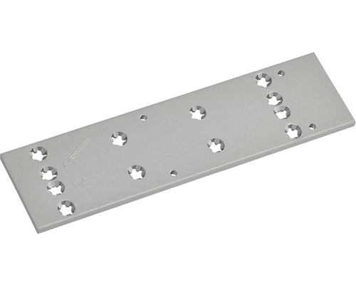 DORMA Montageplatte für Türschließer TS 73 V Metall Montageplatte mit Bohrungen