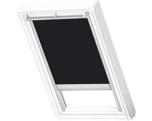 Velux Tageslichtrollo solarbetrieben schwarz uni RSL C02 4069SWL