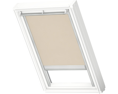 Velux Tageslichtrollo solarbetrieben sandbeige uni RSL C02 4155SWL