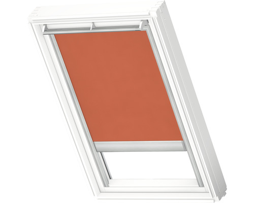 Velux Tageslichtrollo solarbetrieben orange uni RSL C02 4164S