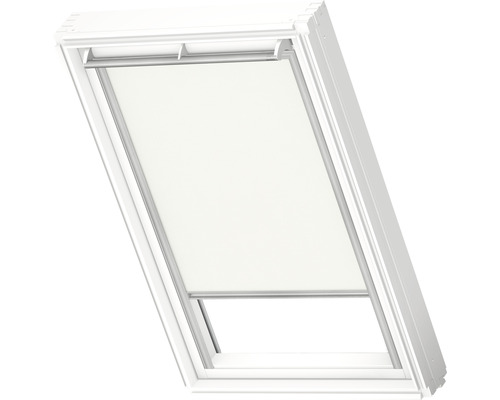 VELUX Sichtschutzrollo weiß uni elektrisch Rahmen weiß RML C02 1028SWL