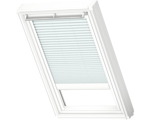 Velux Plissee-Faltstore elektrisch himmelblau uni FML C02 1285SWL