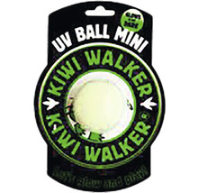 Kiwi Walker UV Ball Mini Hundespielzeug in Verpackung