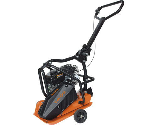 Atika Rüttelplatte mit Fahrwerk