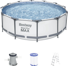 Bestway Frame Pool Set mit Filterpumpe, Filterkartusche und Leiter
