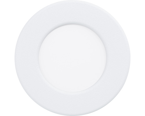 LED Einbauleuchte Eglo FUEVA 5 2,7 W 3000 K 1-flammig Ø 86 mm weiß IP 20 1 Stück Runde LED Einbauleuchte