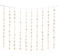 Dekorative Lichterkette mit Sternen für den Innenbereich