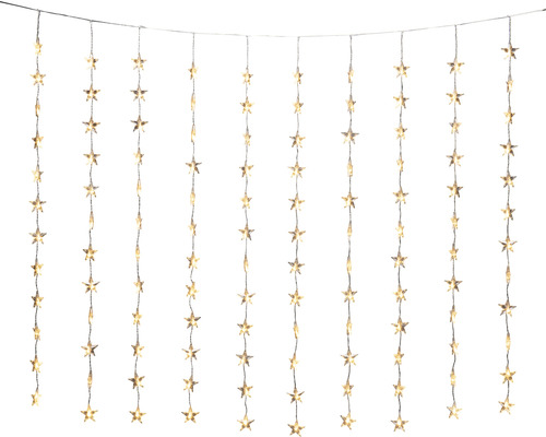Dekorative Lichterkette mit Sternen für den Innenbereich